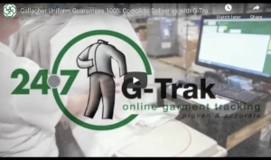 Gallagher Uniform Guarantees 100% Complete Deliveries with G-Trak: Online Garment Tracking