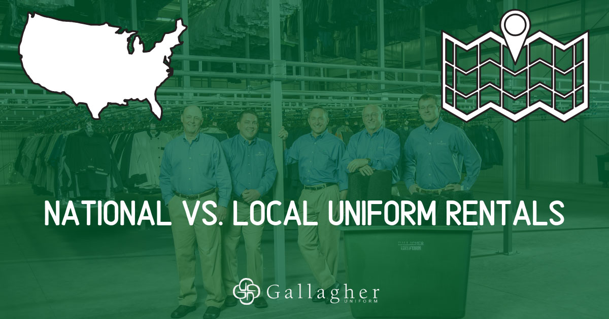 National vs. Local Uniform Rentals