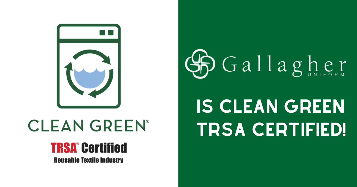 Gallagher is Clean Green TRSA Certified