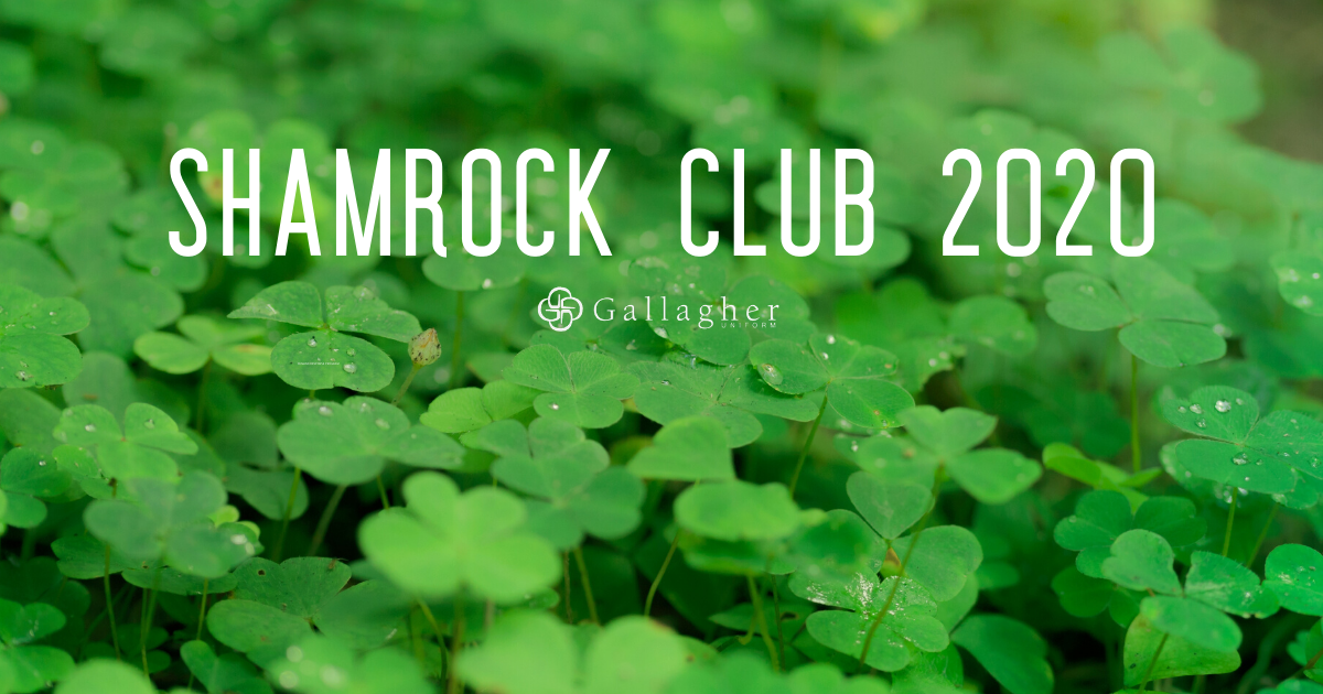 Gallagher shamrock club 2020