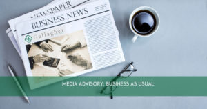 Gallagher - media advisory blog image