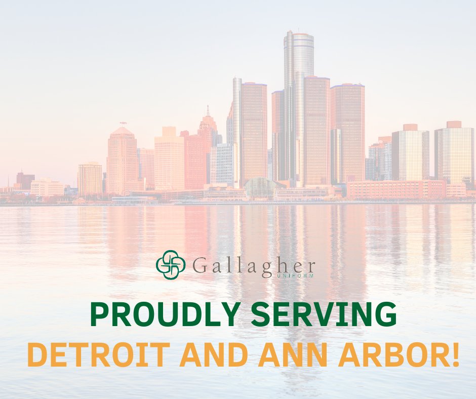 Gallagher Uniform Proudly Serves Detroit & Ann Arbor