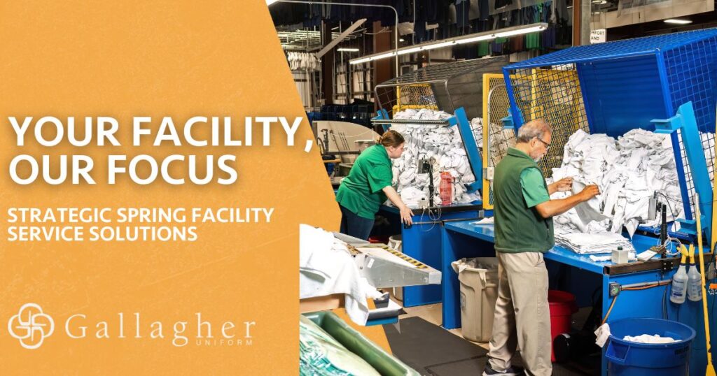 Facility Service Program for Spring from Gallagher Uniform