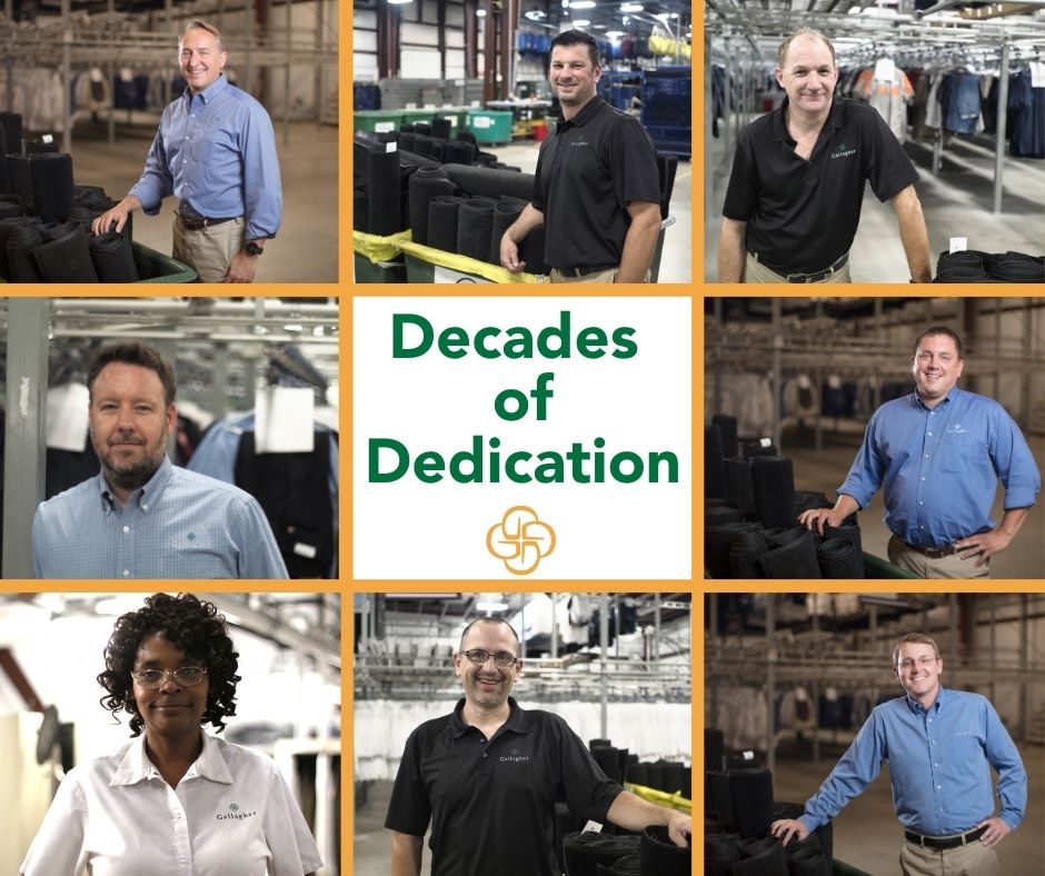 Decades of Gallagher Team Dedication