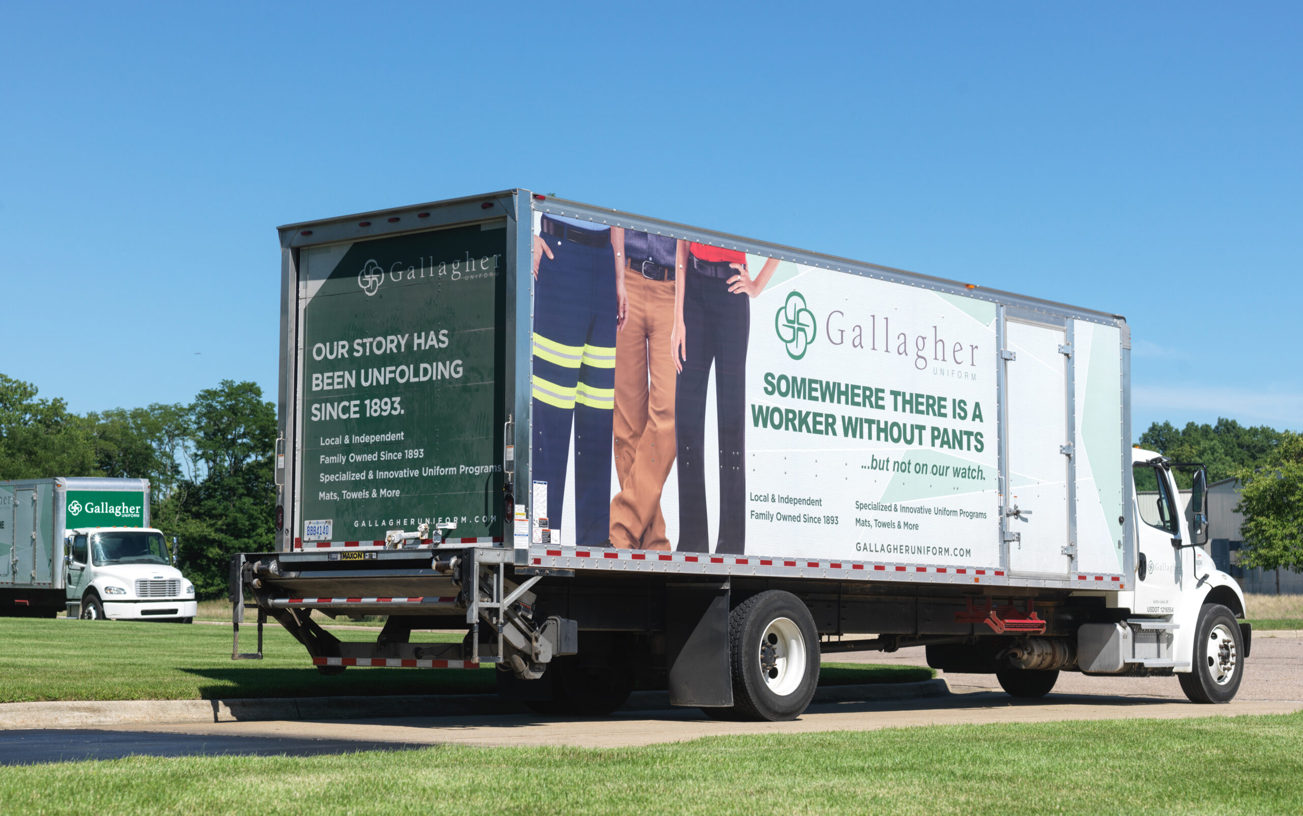 Gallagher Uniform Truck