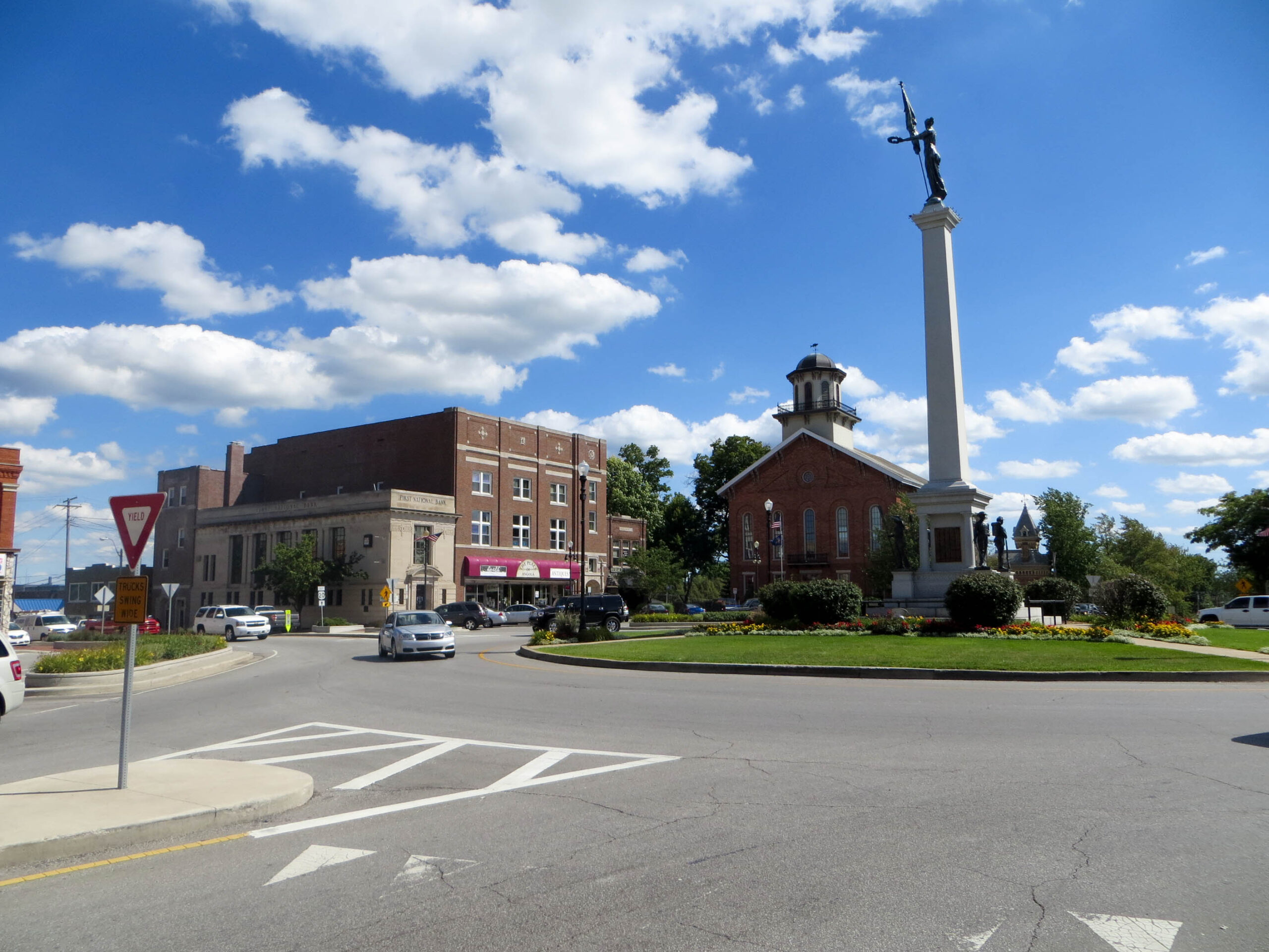 Downtown Angola Indiana
