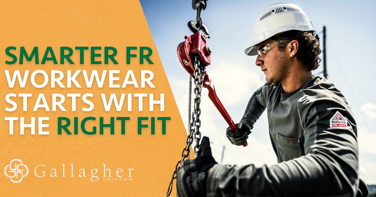 Flame resistant workwear guide from Gallagher